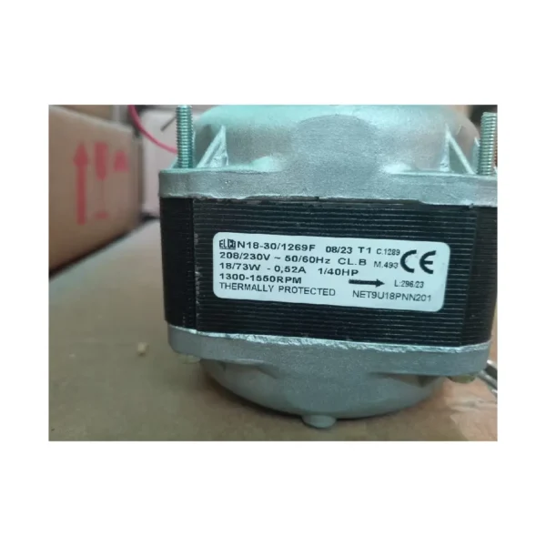 MOTOR VENTILADOR ELCO 18W 220V - Imagen 2